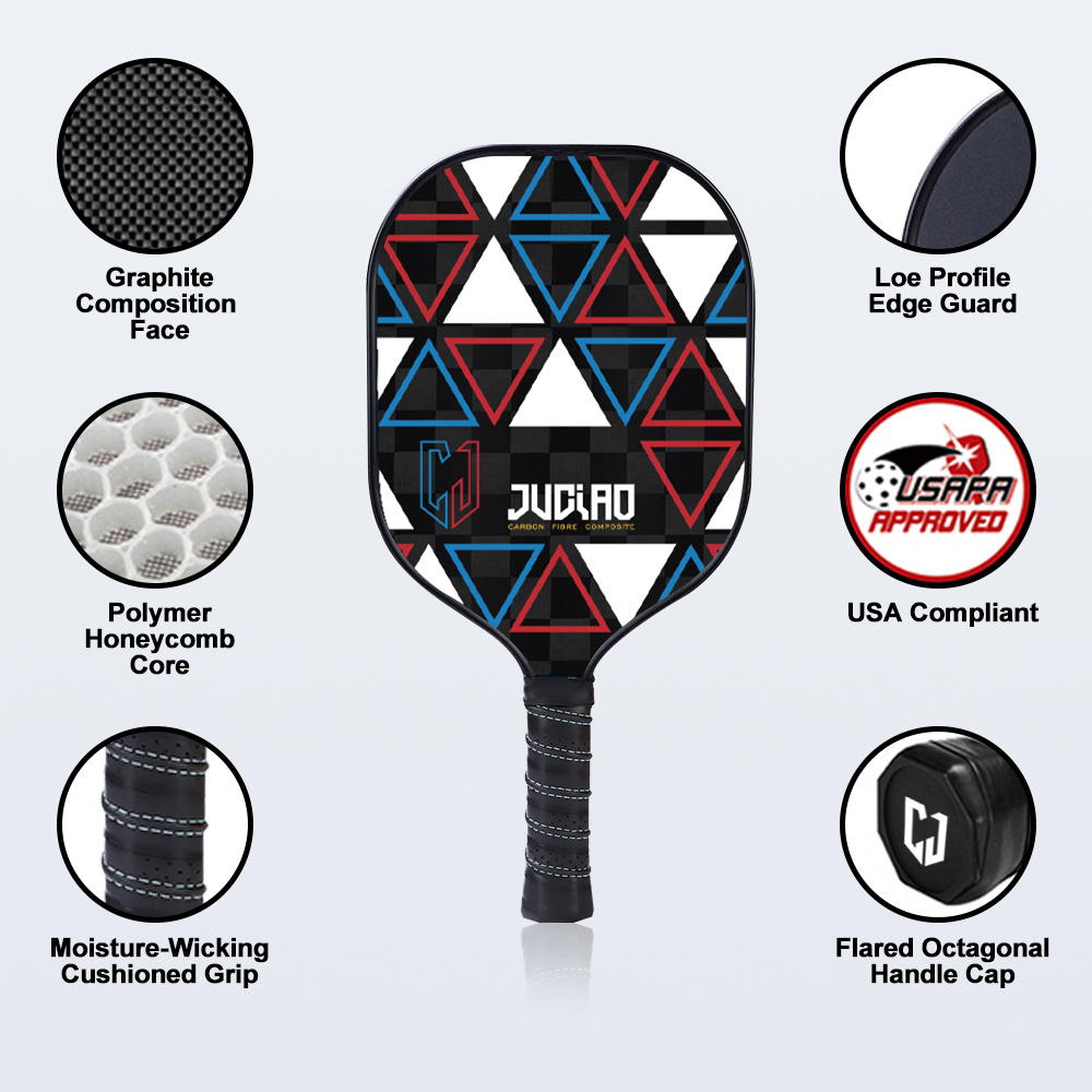 Pagaie de pickleball thermoformée