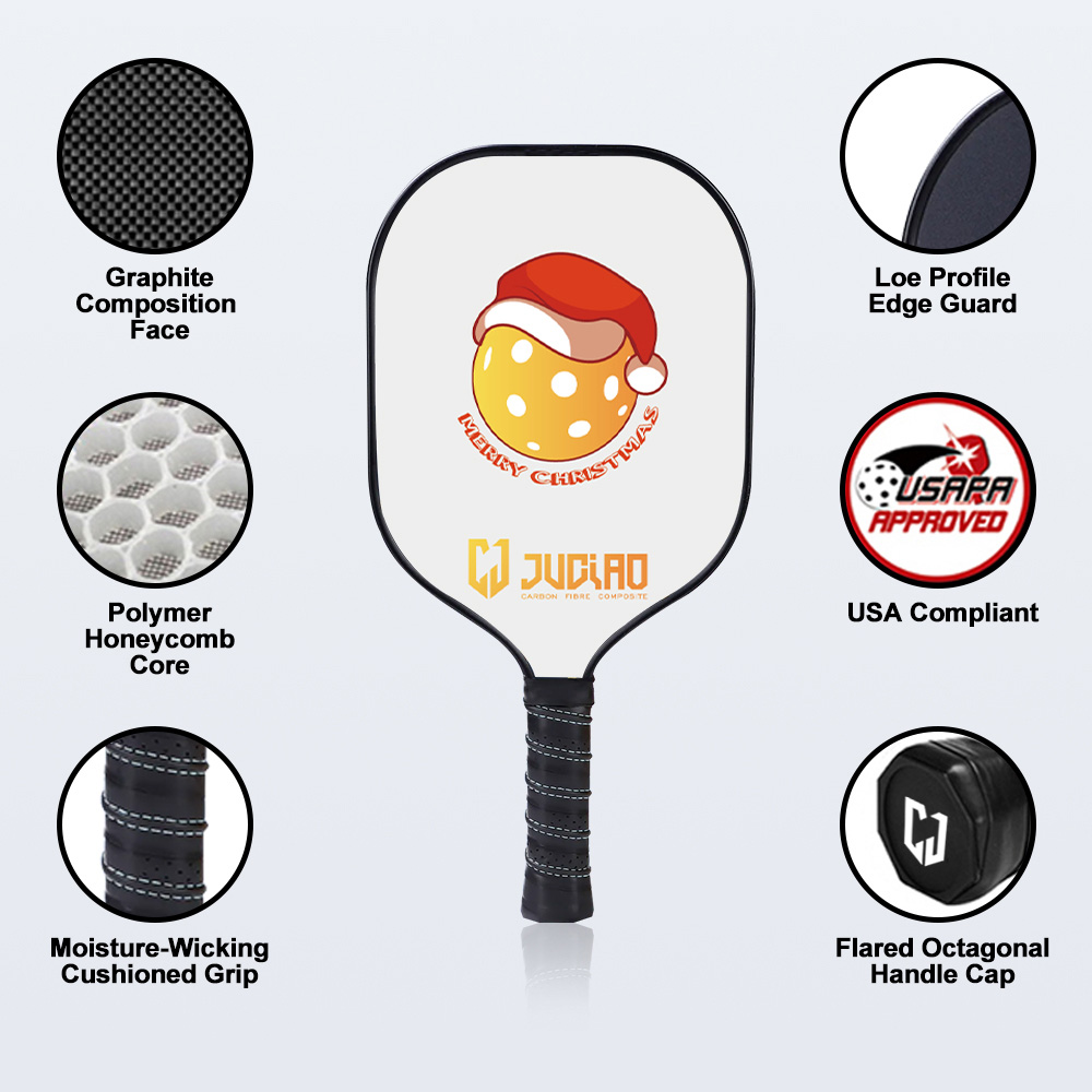 Pagaie de Pickleball avec logo personnalisable