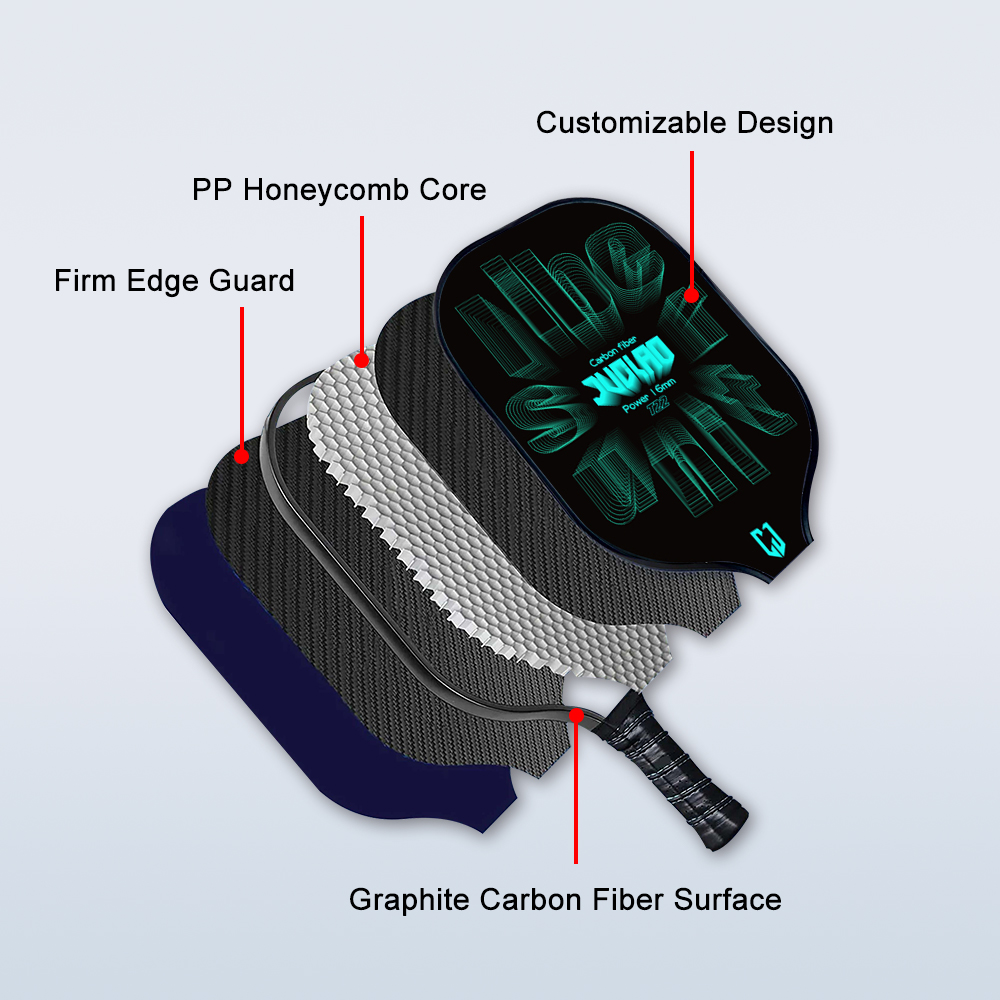 Pagaie de Pickleball composite : une combinaison parfaite de conception innovante et d'excellentes performances